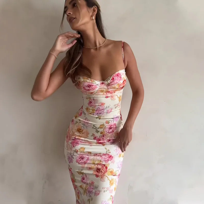 שמלה בסגנון פרחוני- אראלה